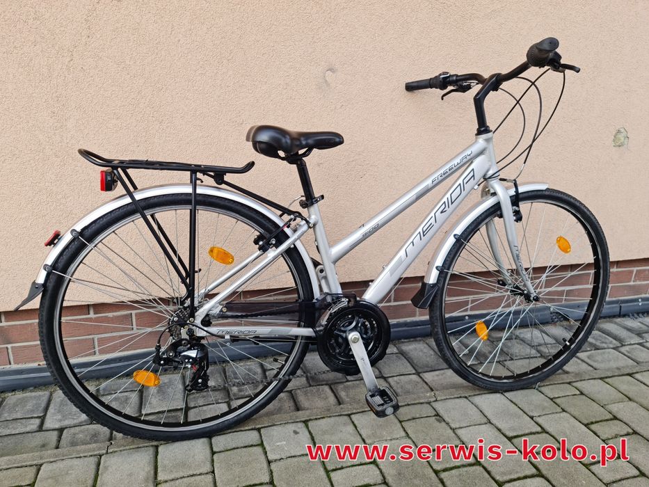 Rower damski damka MERIDA koła 28 SHIMANO okazja aluminium polecam