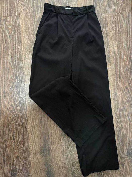 Брюки палаццо чорні