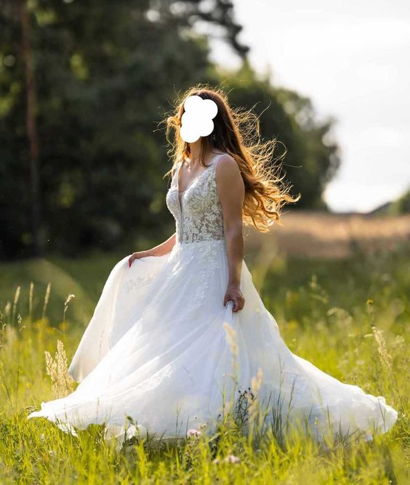 Ekskluzywna suknia ślubna