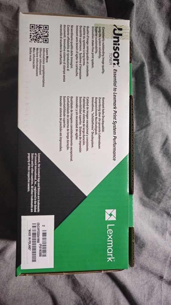 Toner Lexmark 51B2000 czarny