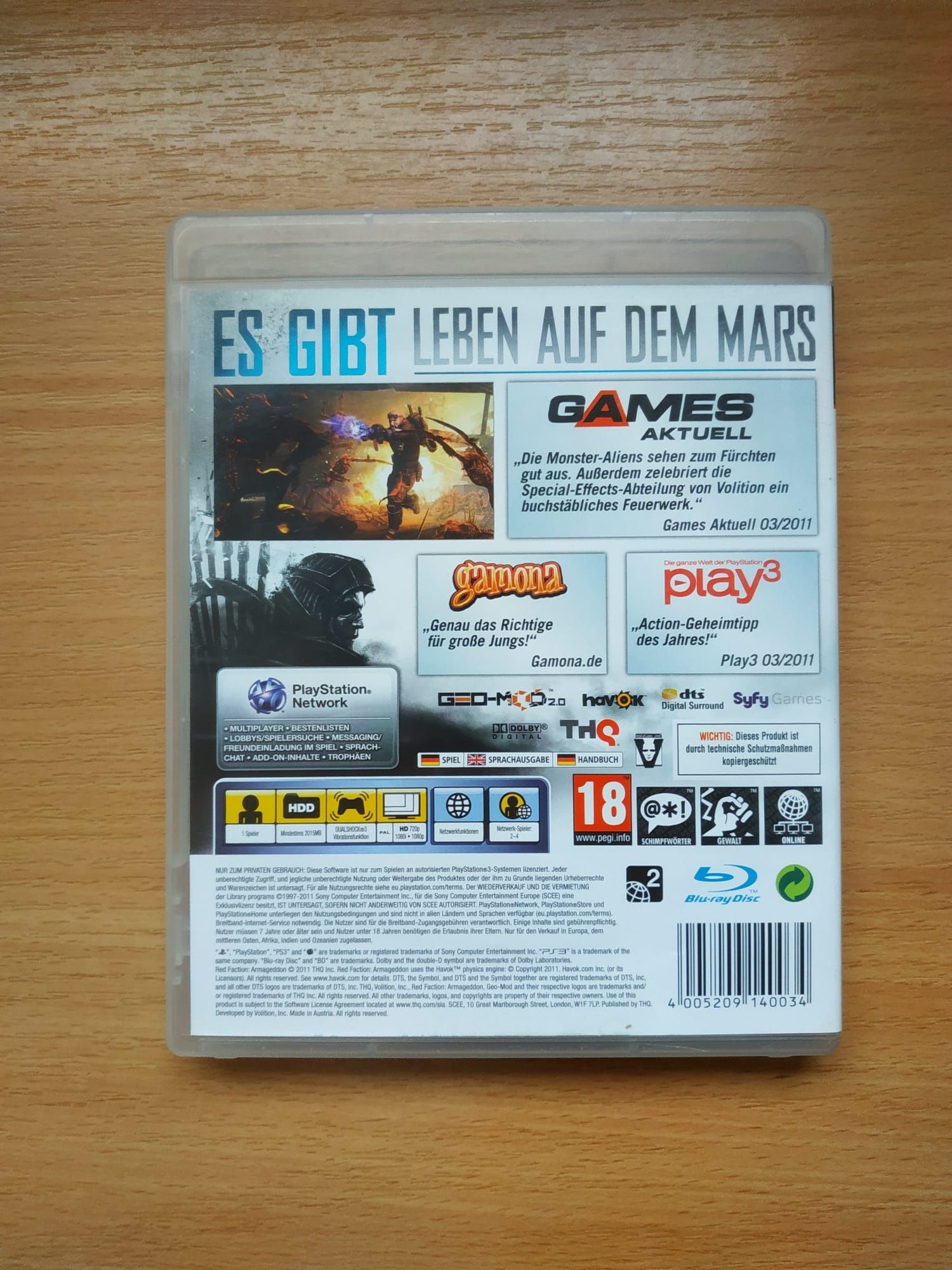 Red Faction Armageddon  PS3, stan bdb, możliwa wysyłka