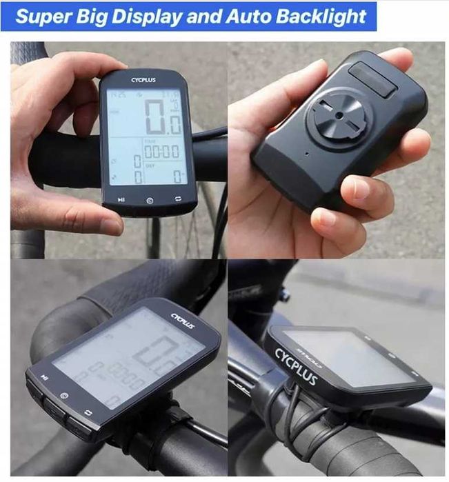 CYCPLUS M1 GPS komputer rowerowy licznik z uchwytem