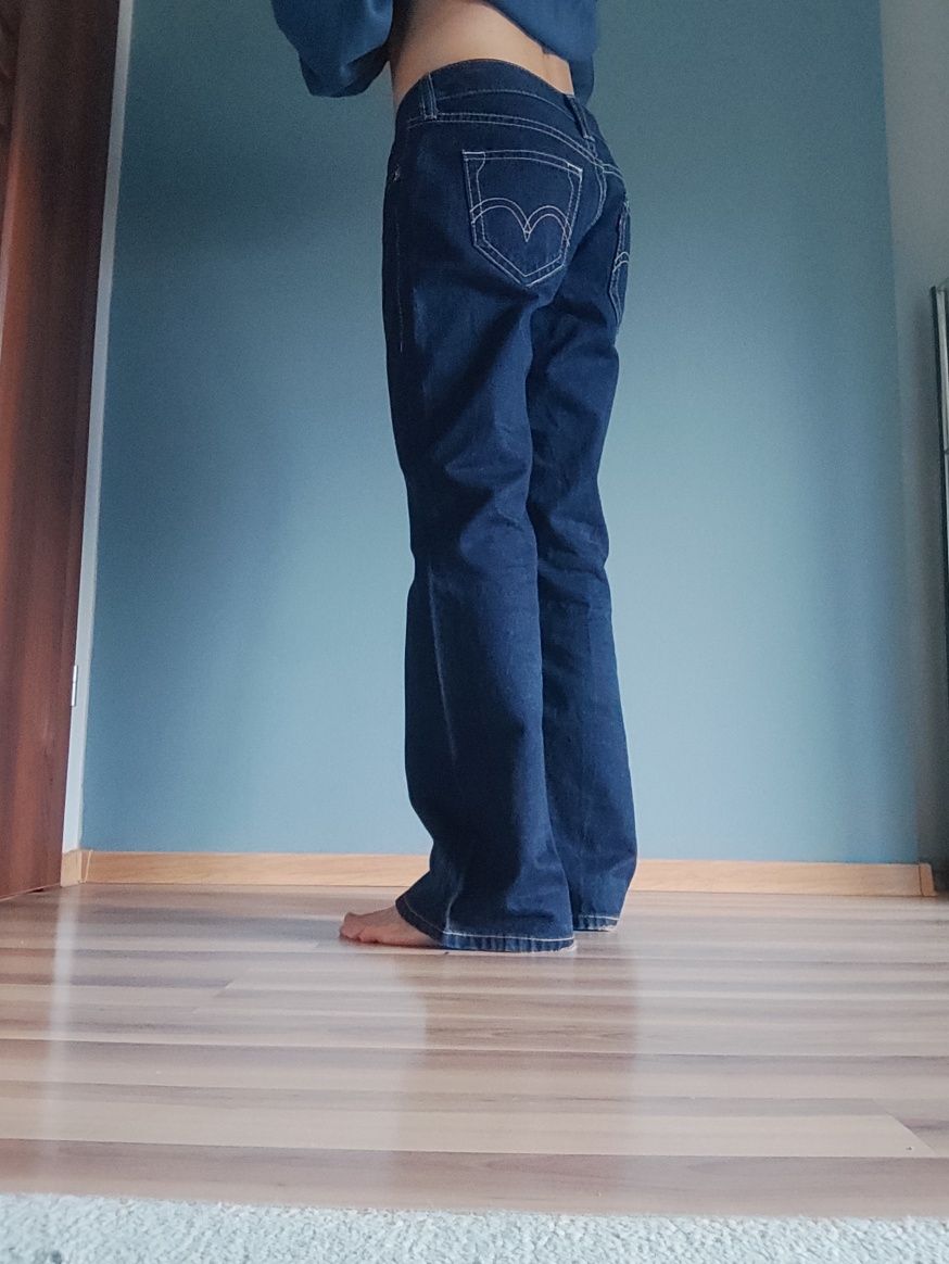 Spodnie dzwony levis jeans
