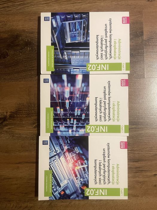 Zestaw podręczników INF.02 Technik informatyk