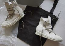 Rick Owens Hexagram Ramones in Natural 43 44