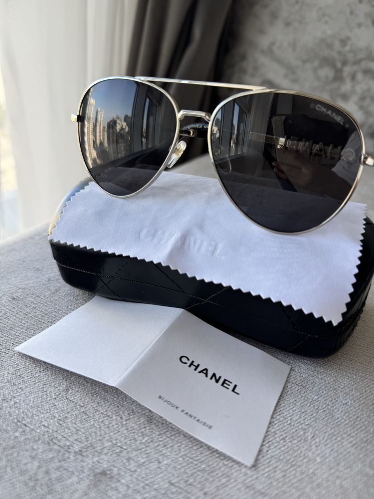 Очки авиаторы chanel