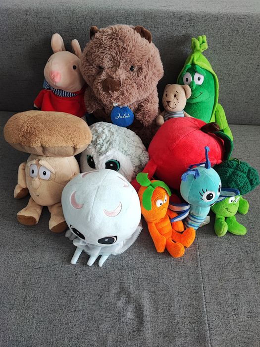 Maskotki pluszaki Biedronka