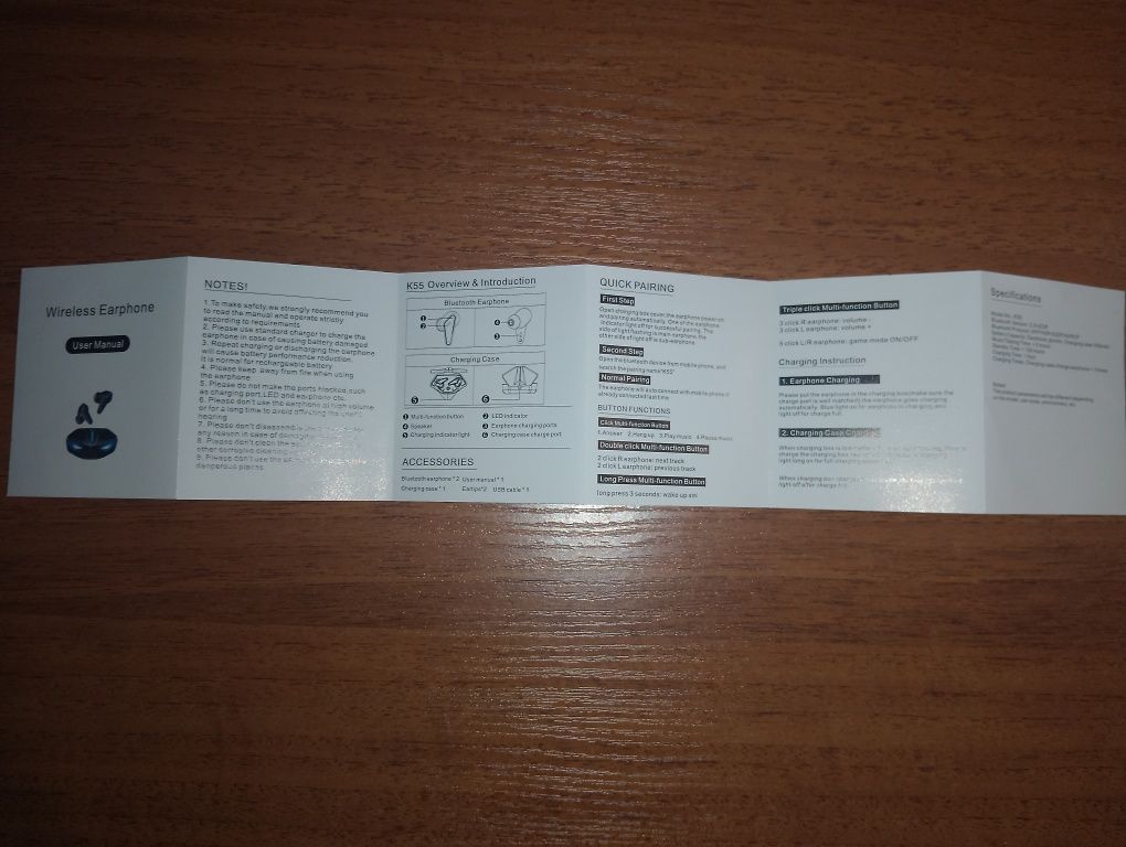 Навушники Wireless k-55