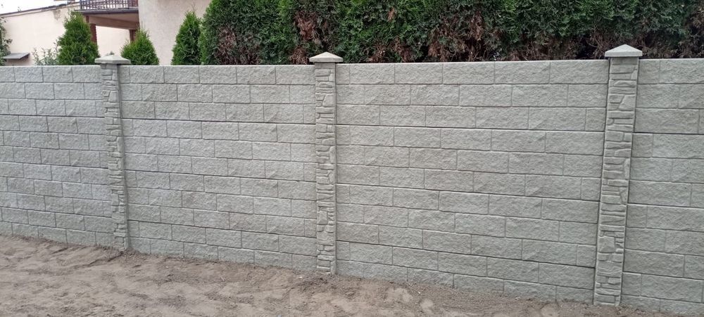 Ogrodzenia beton betonowe płoty