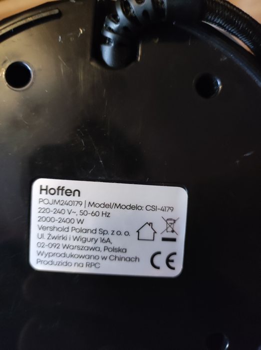 Żelazko hoffen bezprzewodowe