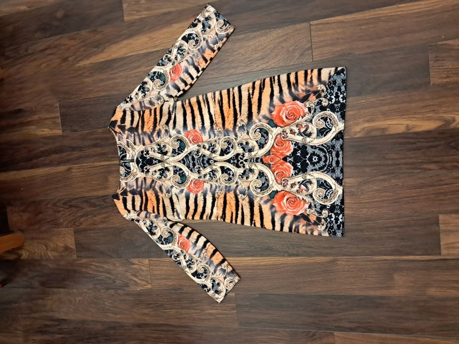 Sukienka tunika damska L/XL panterka