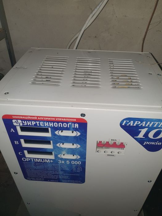 Стабілізатор напруги OPTIMUM+ 3X 5 000
