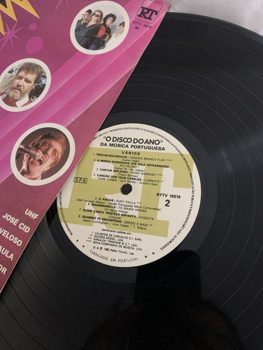 Vinil “O disco do ano da música portuguesa”