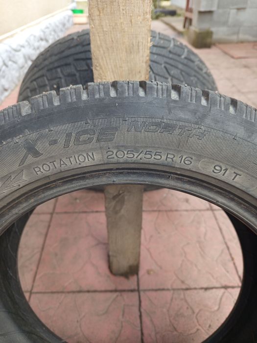 Шины 205×55R16 всесезонные, протектор 5 мм
