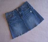Zara jeansowa spódniczka r.164cm