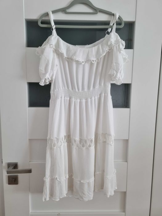 Biała hiszpanka boho