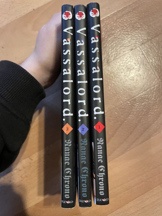 Mangi komiksy vassalord tom 1, 2 i 3 anime