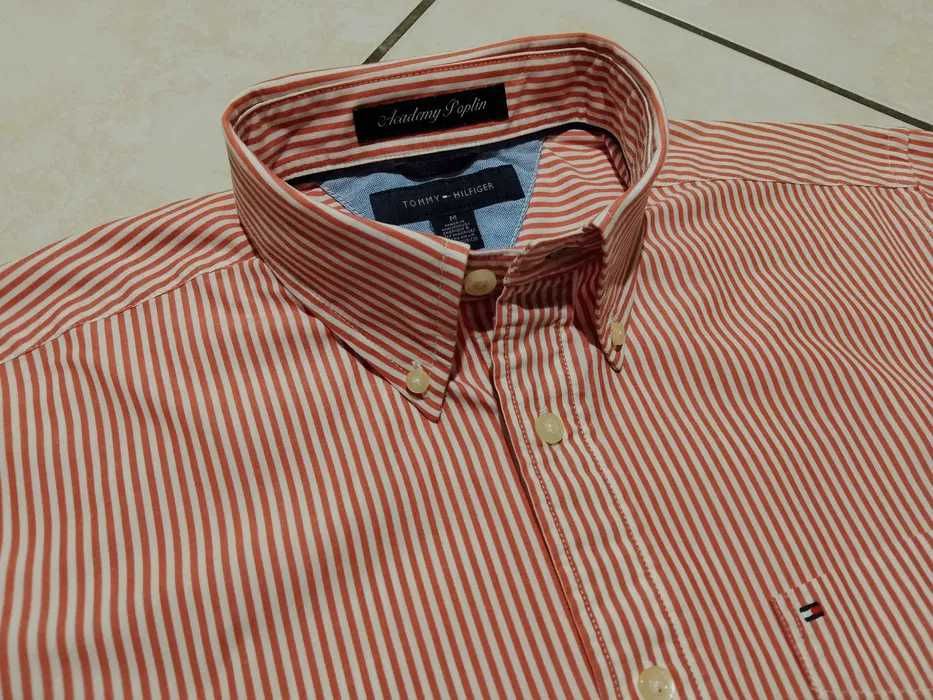 TOMMY HILFIGER USA - NOWA! z LOGO Koszula Męska rozmiar L