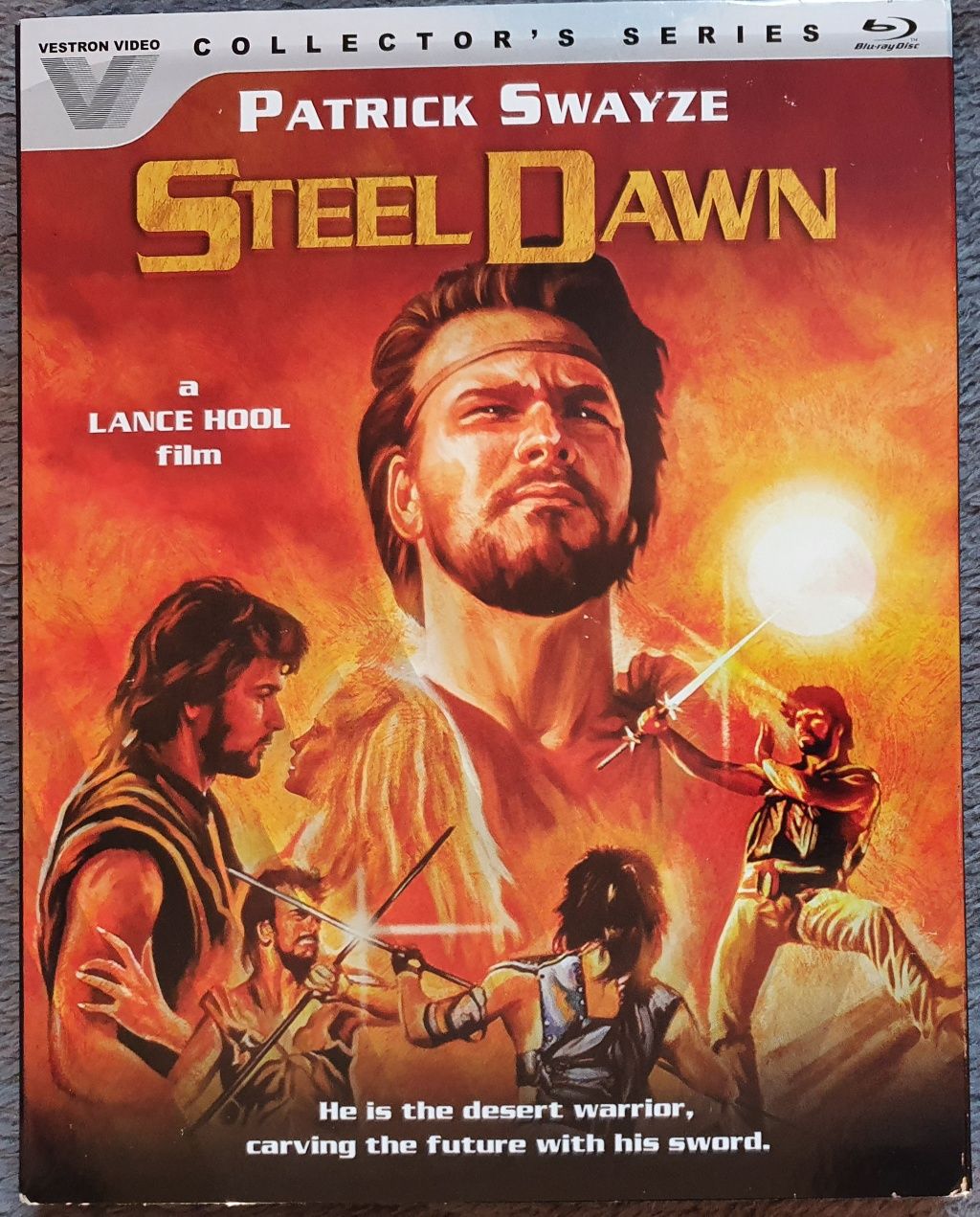 "Stalowy świt" / "Steel Dawn" blu-ray + slipcase USA bez PL
