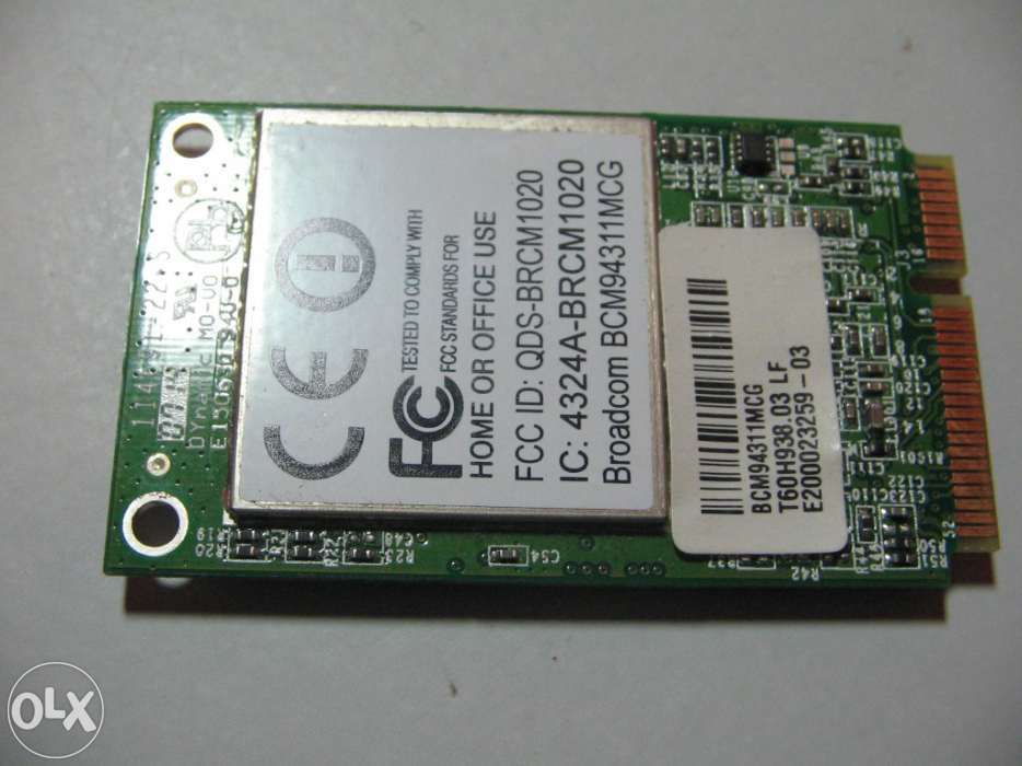 Placa wireless para acer aspire 5100 bl51 marca broadcom