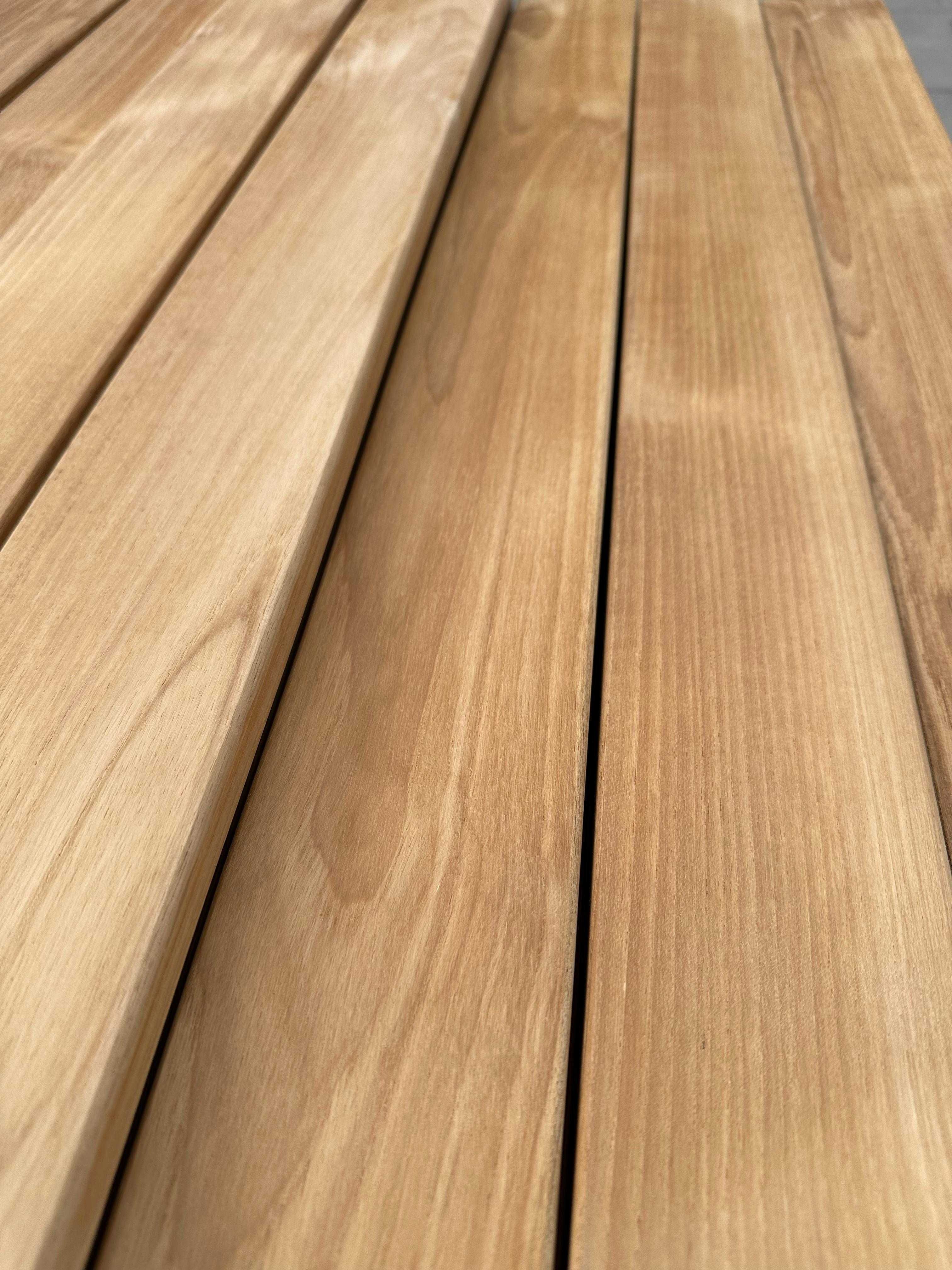 Deska tarasowa Teak 20x90/120x1500mm  Fas KD