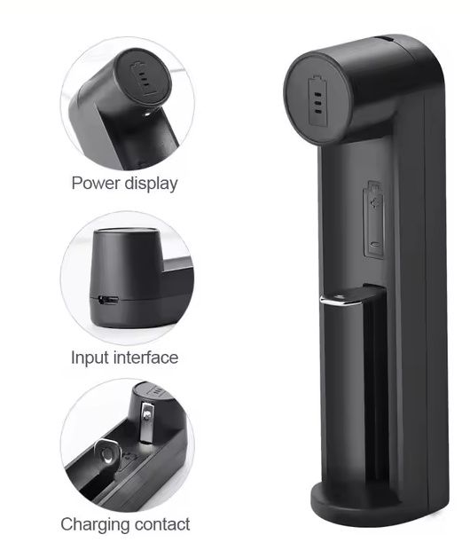 Yonii C1 — бюджетна зарядка від USB для 21700, 26650, 18650 та ін.