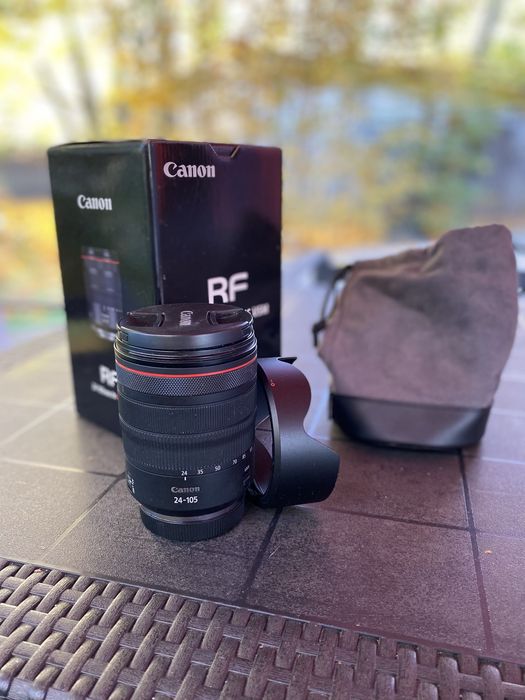 Canon RF 24-105 mm F4 L IS USM + Canon RF 50 mm F1.8 STM