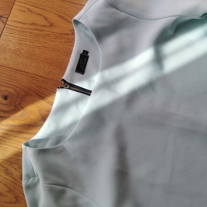 Błękitna sukienka rozmiar s