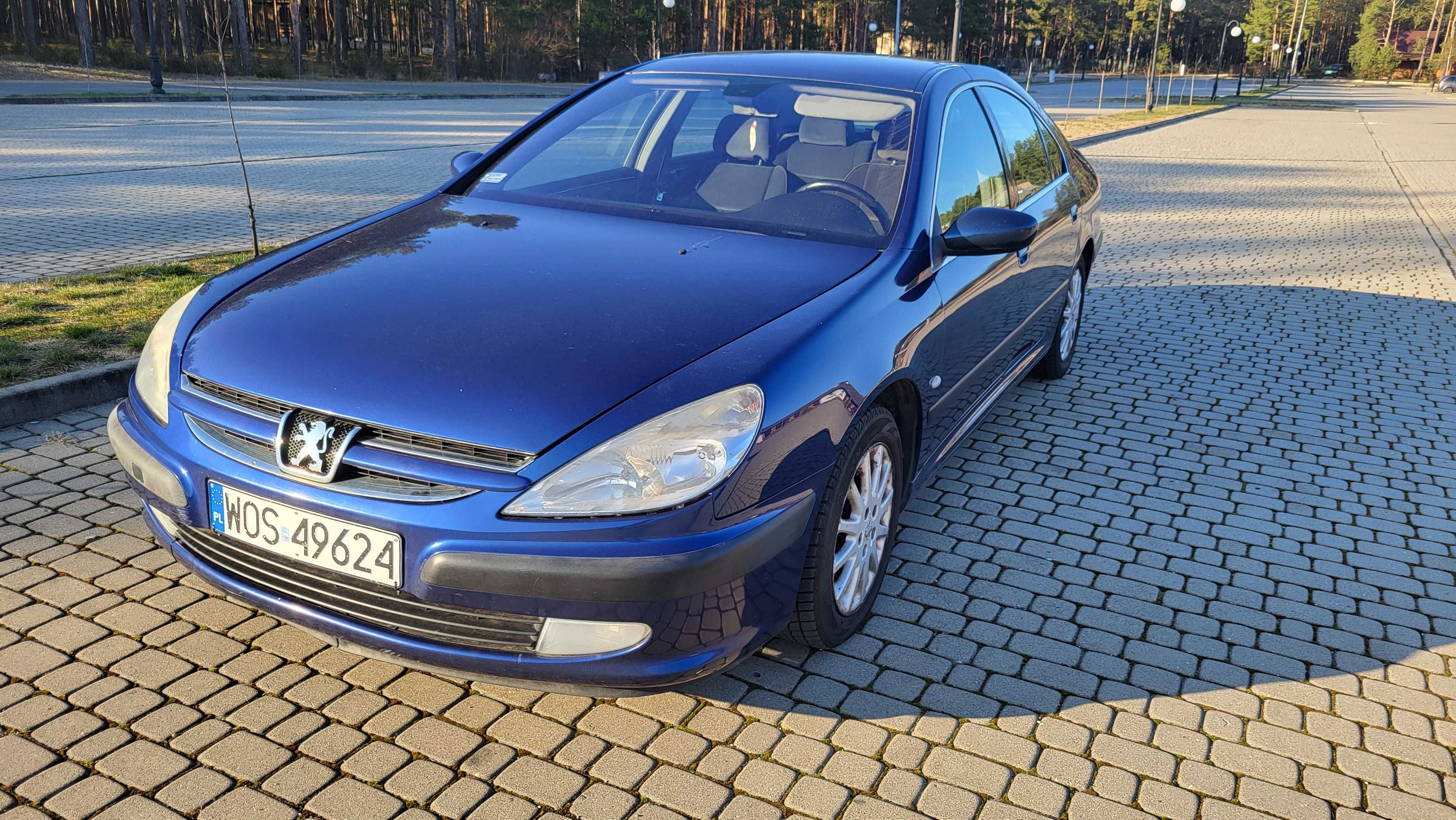 Sprzedam Peugeot 607 2.2 Benzyna +LPG 2004 ROK