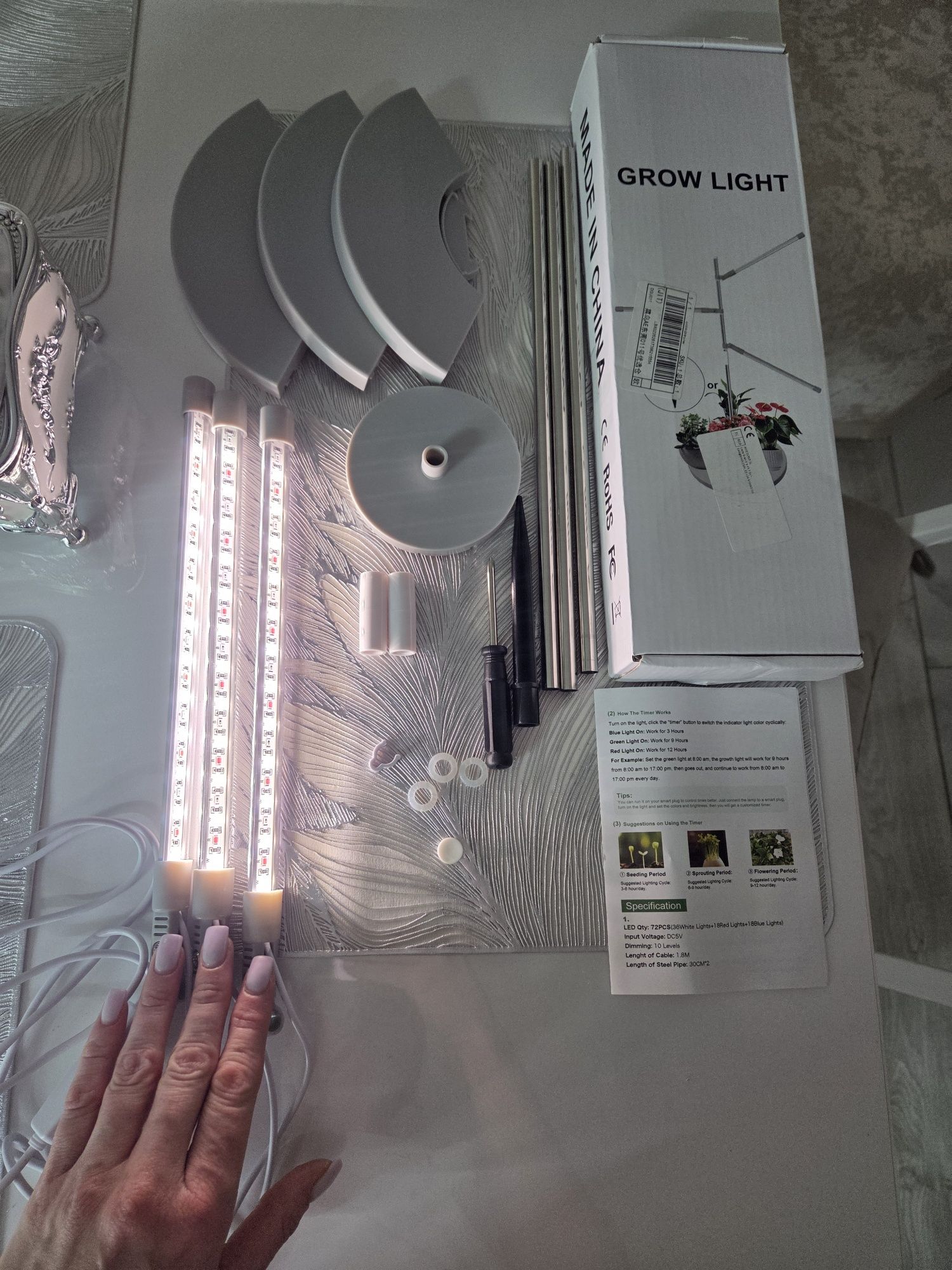 Lampa LED do uprawy roślin