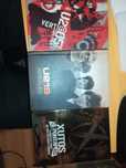 3 cd's/dvd's coleção U2/XUTOS  JUNTOS OU nao com livro fotos letras