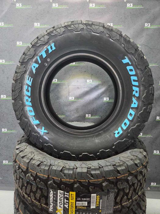Шини нові 245/70R16 all-s 107T X Force A/T II XL Tourador 2025