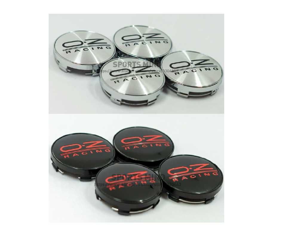 Kit 4 centros jantes 60mm OZ Racing novos