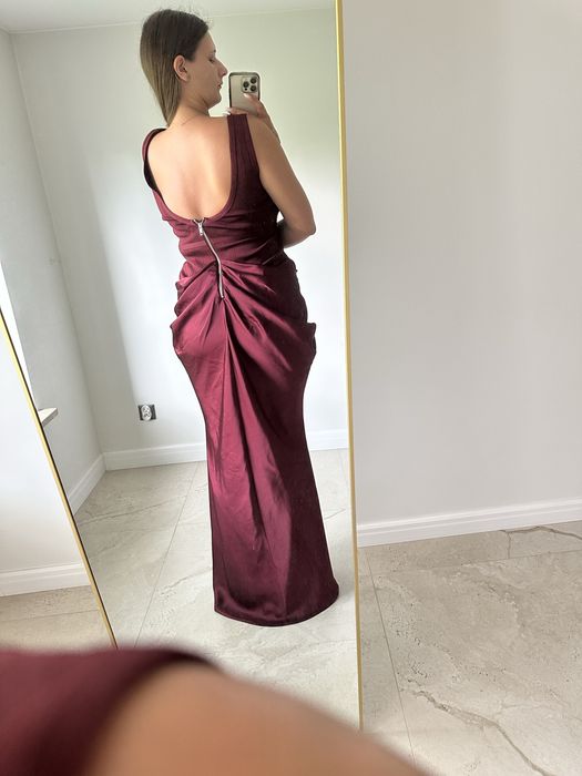 Długa sukienka ASOS rozmiar 42 wesele ślub impreza