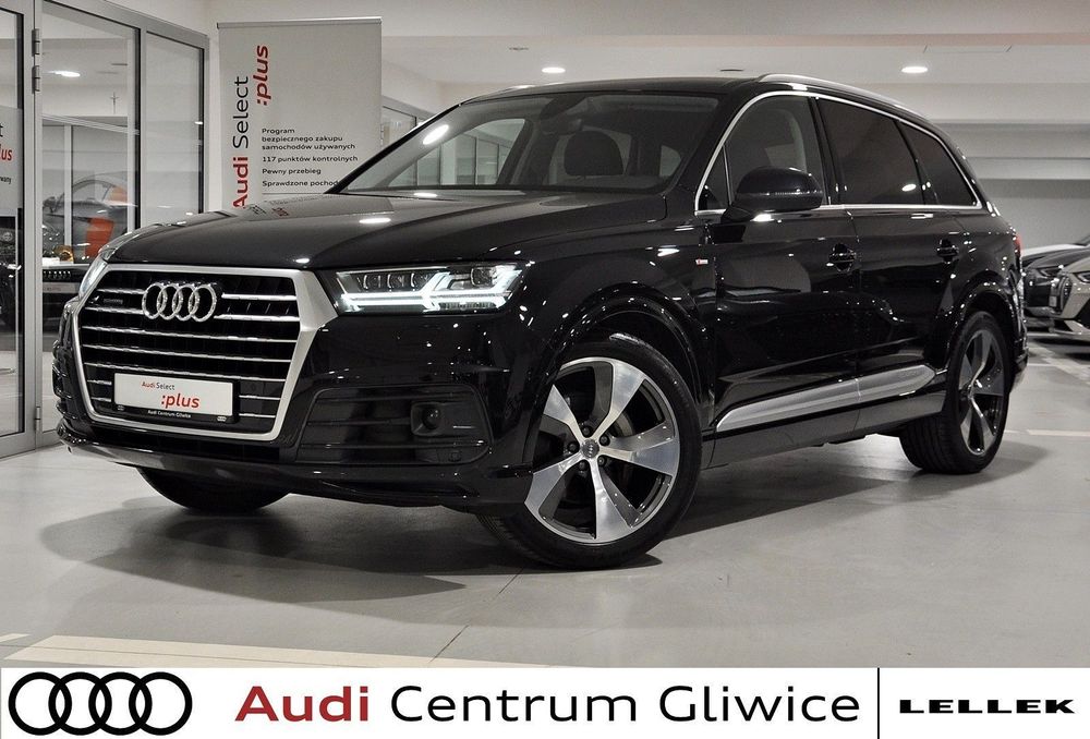 Audi Q7 50TDI quattro 286KM, Matrix led, S-Line, Bose, Krajowy