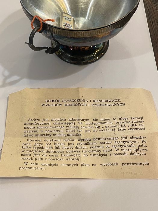 Srebrna cukiernica Resovia – Hefra