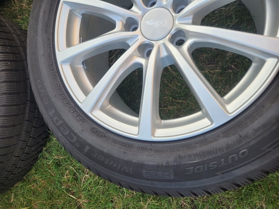Koła 18cali (zima) BMW X5 255/55/18 5x120 ET46. Otw.74,1 Brock B32-858