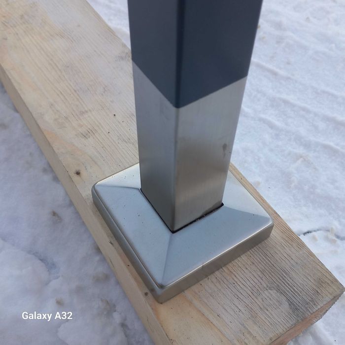 Balustrada balkonowa balustrady aluminiowe Barierki stali nierdzewnej