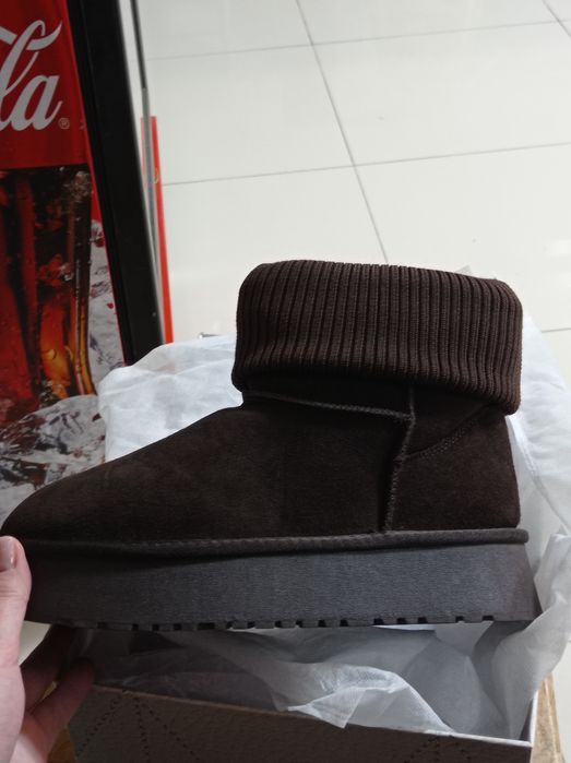 Угги, натуральная замша