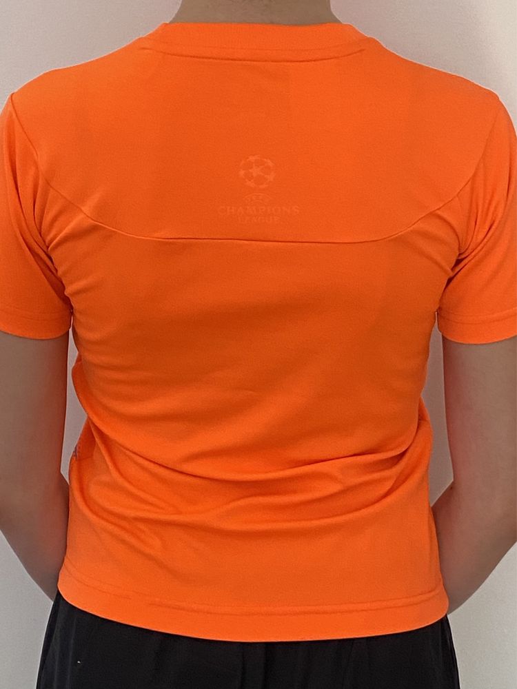 pomarańczowy t-shirt adidas unisex