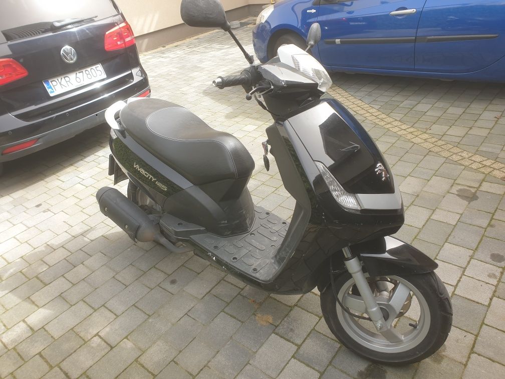 skuter peugeot vivacity 125 a1 prawo jazdy