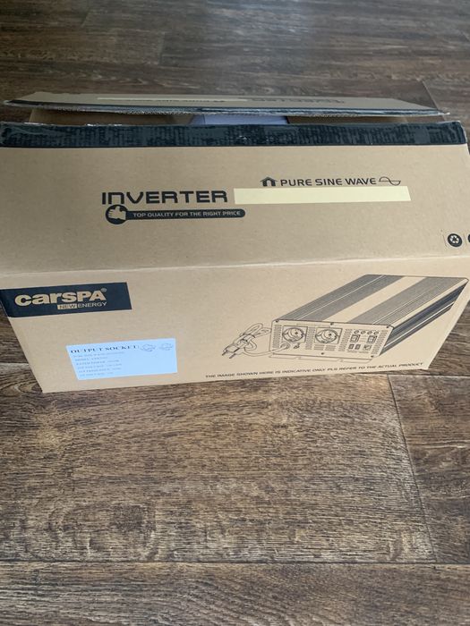 Инвертор Carspa CPS 2000 под внешний АКБ на 2кВт с АЗУ 15А ток заряд