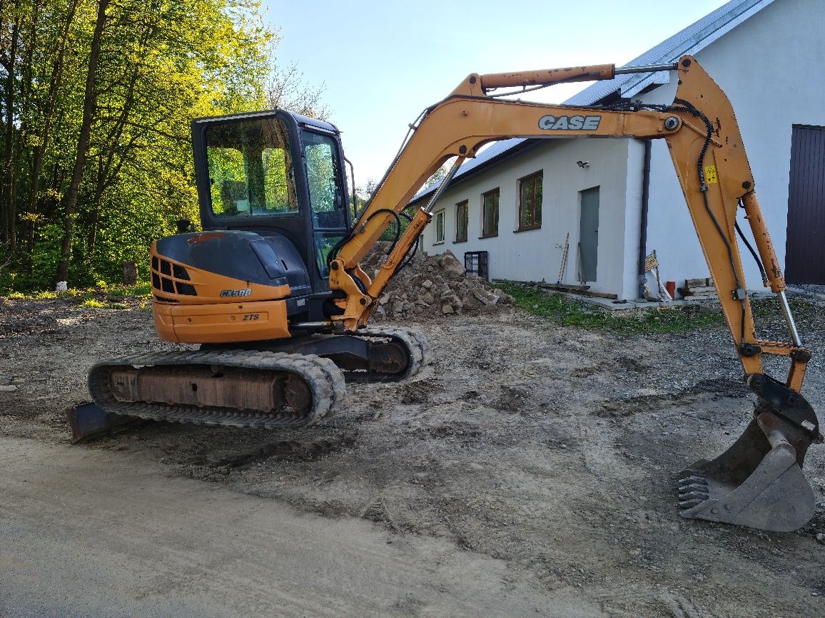 Koparka case CX50B długie ramię 5ton jcb kubota cat