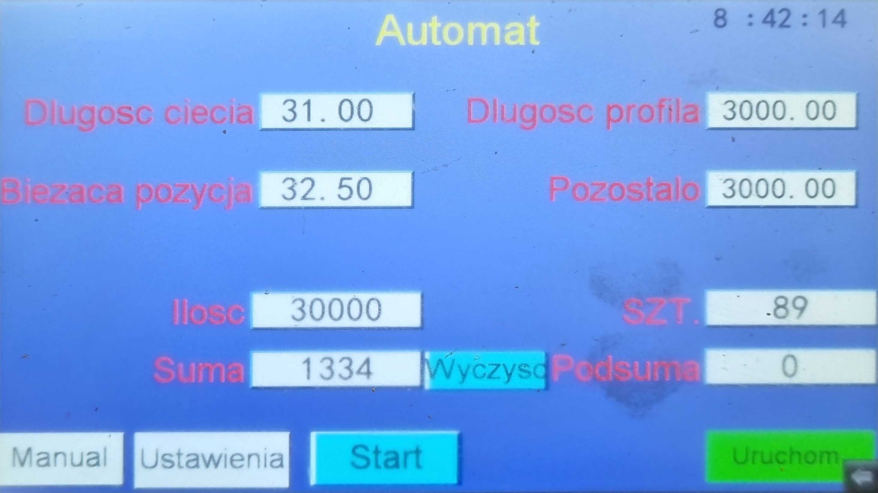 Automatyczna pionowa przecinarka tarczowa do metalu