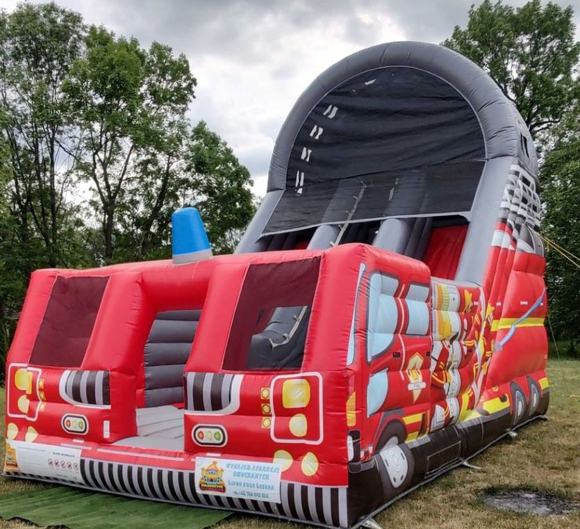 Dmuchana zjeżdżalnia dmuchaniec psi patrol komunia urodziny festyny