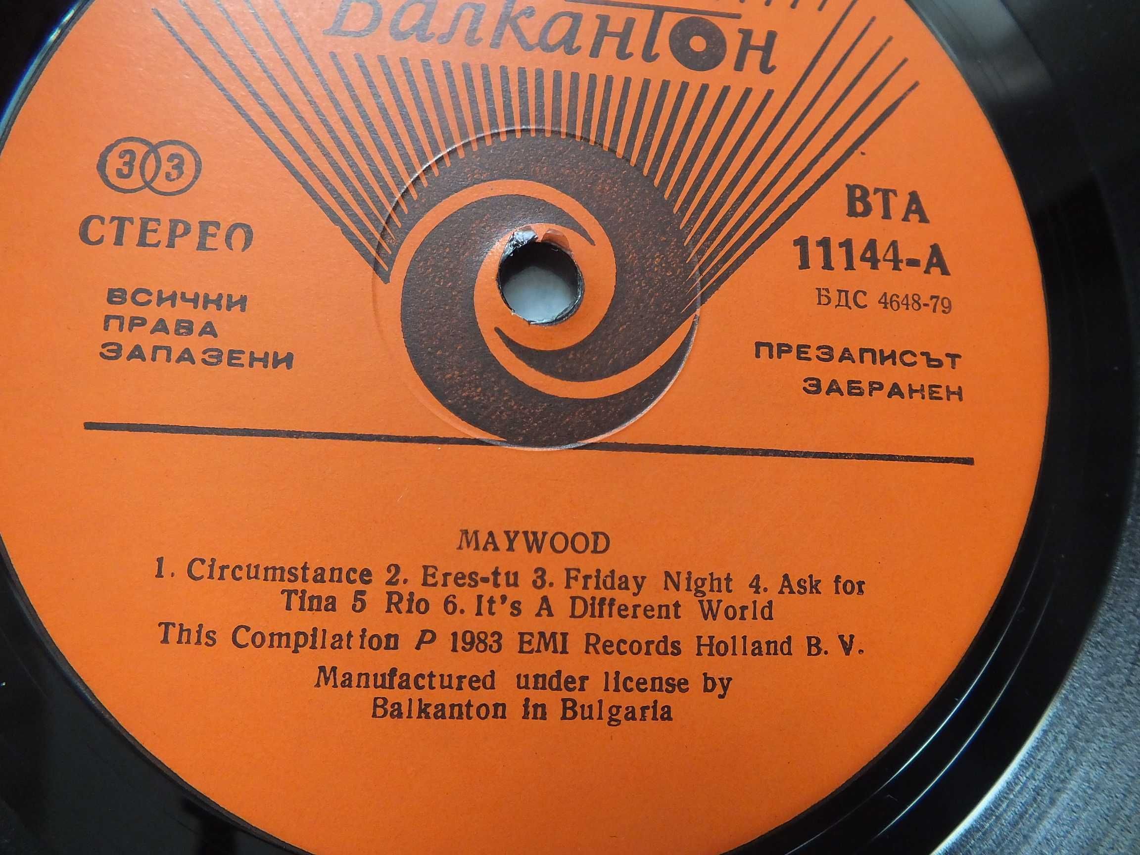 płyta winylowa LP, MAYWOOD - Maywood 1983r., winyl