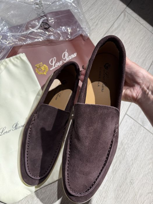 Чоловічі лофери Loro Piana 44 розмір