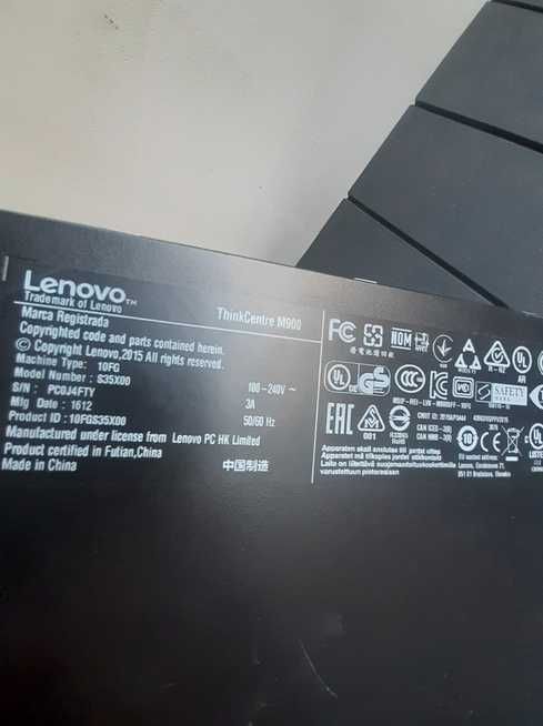 Komputer SFF Lenovo ThinkCentre M900 i5-6500 8Gb DDR4 SSD 128Gb