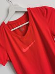 Nike t-shirt koszulka sportowa krótki rękaw damska logowana S/M
