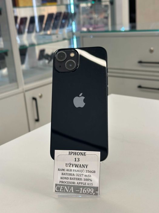 iPhone 13 256GB Bat 100% Topcase Vivo *Raty 0%*